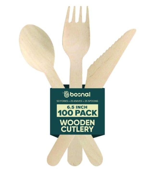 Wooden Cutlery Set