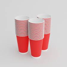 Red Disposable Cups
