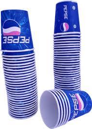 Blue Disposable Cups